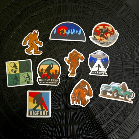 Bigfoot Sasquatch sticker's - 1 ten pack - Picture 2 of 8